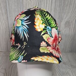 Rowdy Gentleman Floral Tropical Snapback Baseball Hat Adjustable